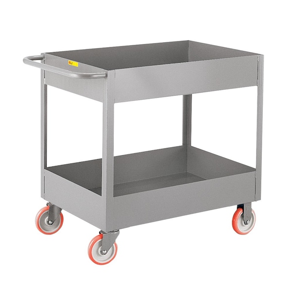 Little Giant Utility Cart, 12 ga. Steel, 1200 lb Load Capacity, 36" L, 18-3/8" W, 35" H DS1830X65PY - main